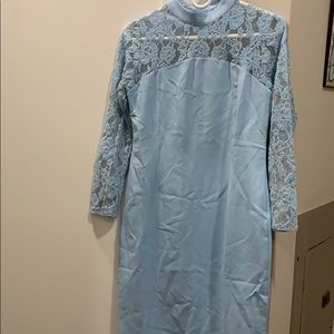 Women’s light blue dress